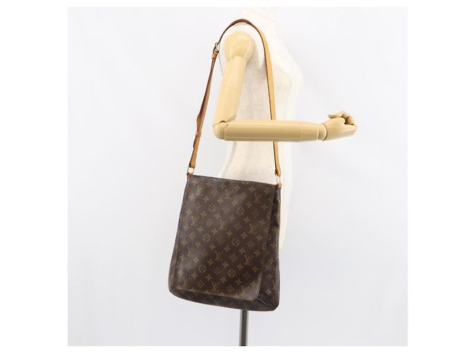 LOUIS VUITTON Borsa a Spalla Monogram Musette M51256 LV Auth 155144 Monogramma - vista 21