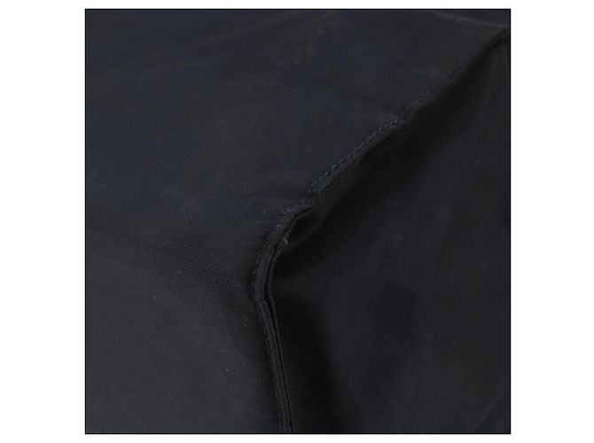 PRADA Borsa a mano in nylon nero e oro Auth ar13780 D'oro - vista 15