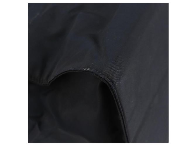 PRADA Borsa a mano in nylon nero e oro Auth ar13780 D'oro - vista 16