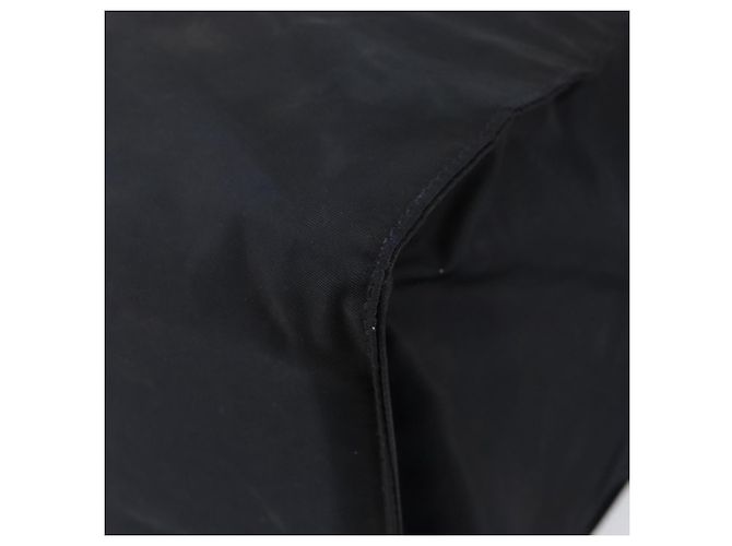 PRADA Borsa a mano in nylon nero e oro Auth ar13780 D'oro - vista 9