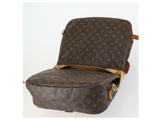 LOUIS VUITTON Borsa a Spalla Monogram Saumur 35 M42254 LV Auth ka435 Monogramma - vista 16