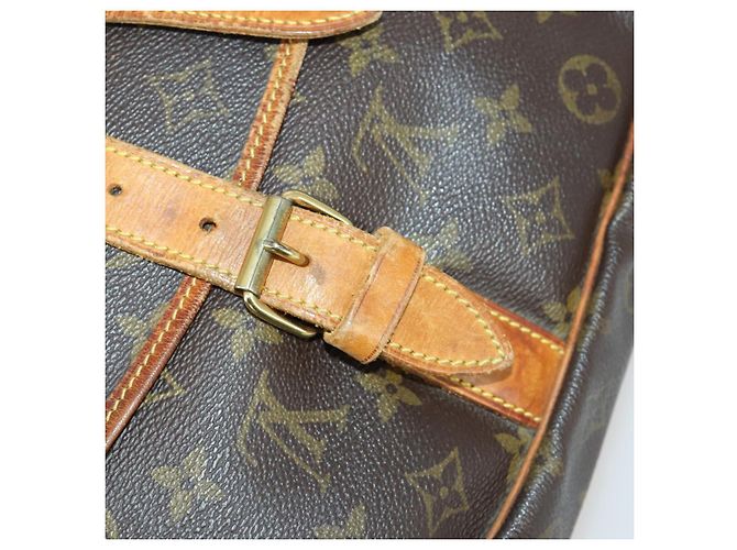 LOUIS VUITTON Borsa a Spalla Monogram Saumur 35 M42254 LV Auth ka435 Monogramma - vista 25