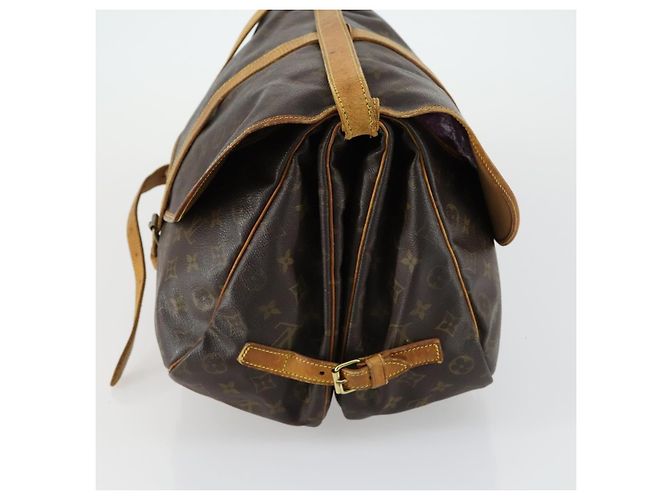 LOUIS VUITTON Borsa a Spalla Monogram Saumur 35 M42254 LV Auth ka435 Monogramma - vista 4