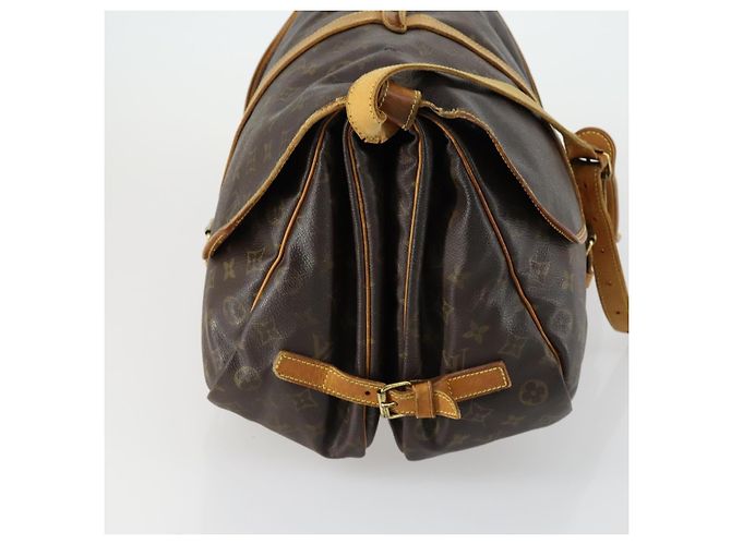 LOUIS VUITTON Borsa a Spalla Monogram Saumur 35 M42254 LV Auth ka435 Monogramma - vista 5