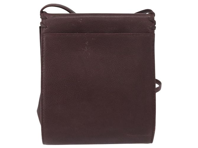 Saint Laurent Schultertasche aus Leder Lila Gold Auth ka546 Golden - Ansicht 3