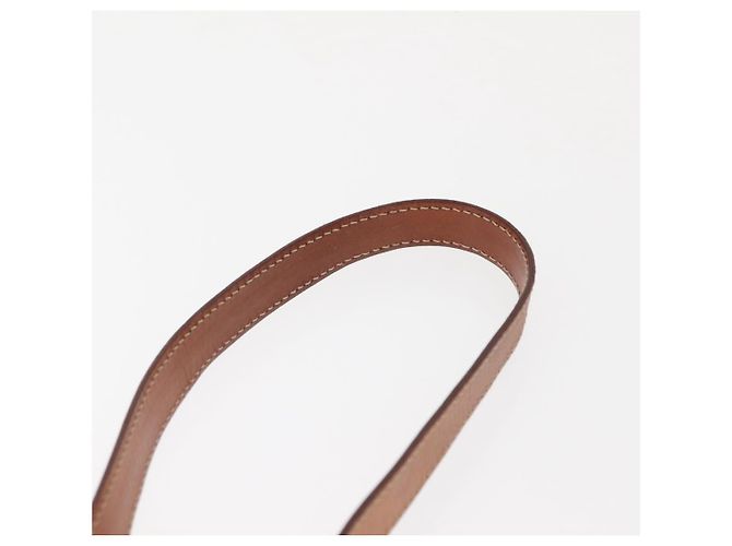 Céline Borsa a mano in tela Macadam CELINE in pelle PVC 2 in 1 marrone oro Auth 146100 D'oro - vista 14