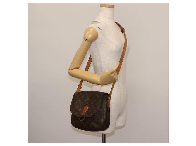 LOUIS VUITTON Borsa a Spalla Monogram Saint Cloud GM M51242 LV Auth 147315 Monogramma - vista 26