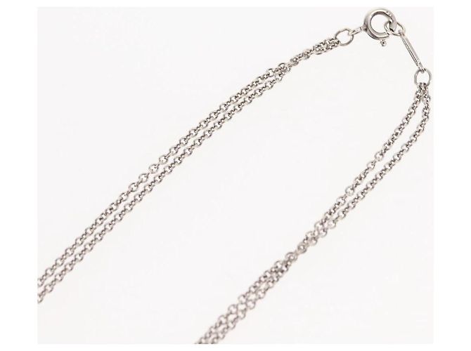 Autre Marque TIFFANY&Co. Infinity Necklace Ag925 Silver Auth SW1647 Silvery - view 11