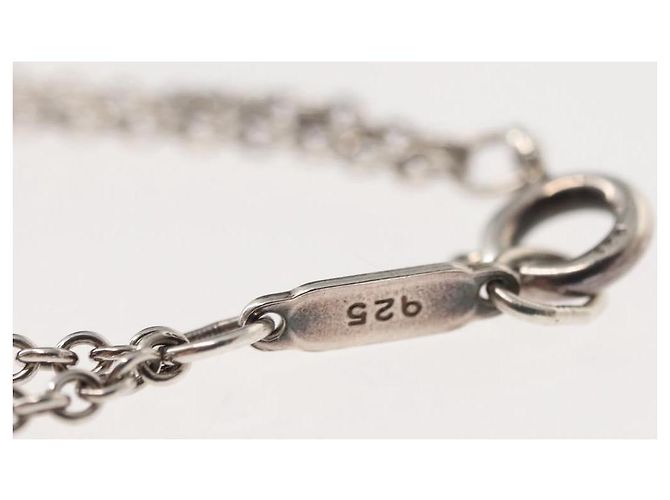 Autre Marque TIFFANY&Co. Infinity Necklace Ag925 Silver Auth SW1647 Silvery - view 12