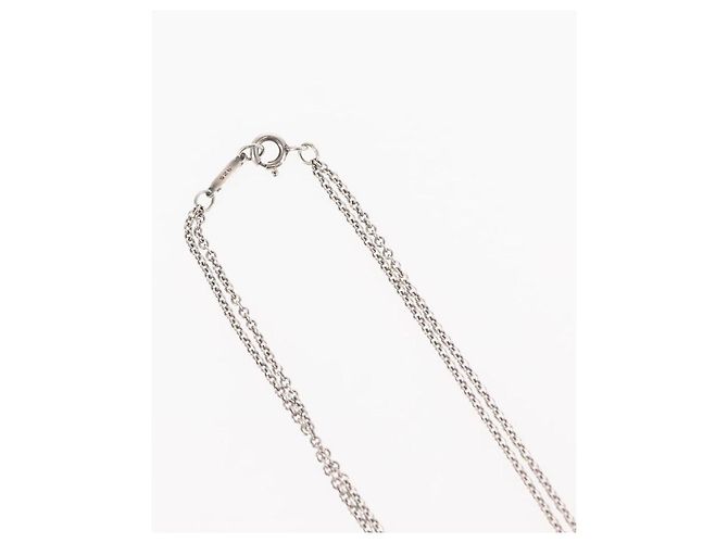 Autre Marque TIFFANY&Co. Infinity Necklace Ag925 Silver Auth SW1647 Silvery - view 6