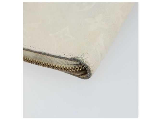 LOUIS VUITTON Empreinte Carteira Secreta Ron Wallet Branca M93437 Auth bs29476 Branco - vista 16