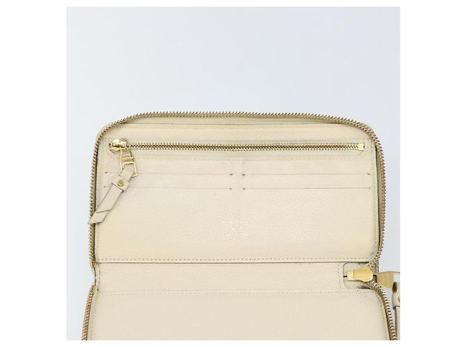 LOUIS VUITTON Empreinte Carteira Secreta Ron Wallet Branca M93437 Auth bs29476 Branco - vista 17