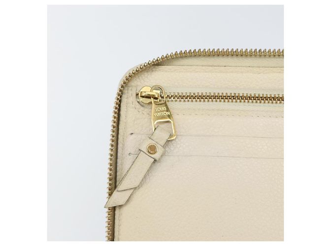 LOUIS VUITTON Empreinte Carteira Secreta Ron Wallet Branca M93437 Auth bs29476 Branco - vista 20