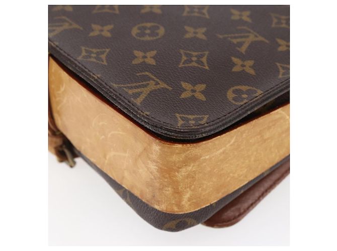 LOUIS VUITTON Borsa a Spalla Monogram Cartouchiere GM M51252 LV Auth BA6637 Monogramma - vista 16