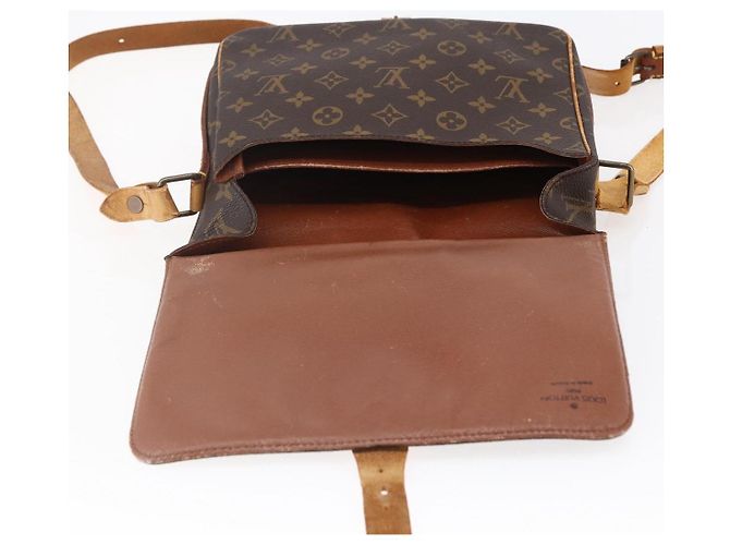 LOUIS VUITTON Borsa a Spalla Monogram Cartouchiere GM M51252 LV Auth BA6637 Monogramma - vista 18