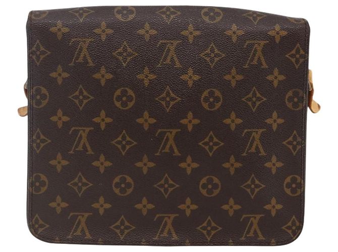 LOUIS VUITTON Borsa a Spalla Monogram Cartouchiere GM M51252 LV Auth BA6637 Monogramma - vista 2