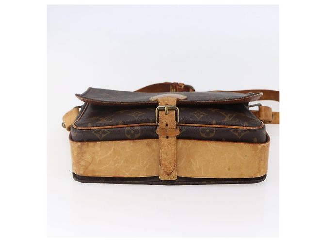 LOUIS VUITTON Borsa a Spalla Monogram Cartouchiere GM M51252 LV Auth BA6637 Monogramma - vista 5