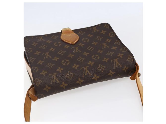 LOUIS VUITTON Borsa a Spalla Monogram Cartouchiere GM M51252 LV Auth BA6637 Monogramma - vista 6