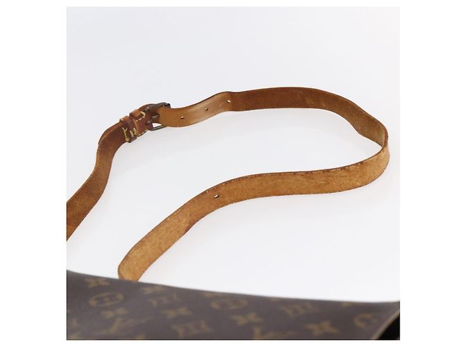 LOUIS VUITTON Borsa a Spalla Monogram Cartouchiere GM M51252 LV Auth BA6637 Monogramma - vista 8