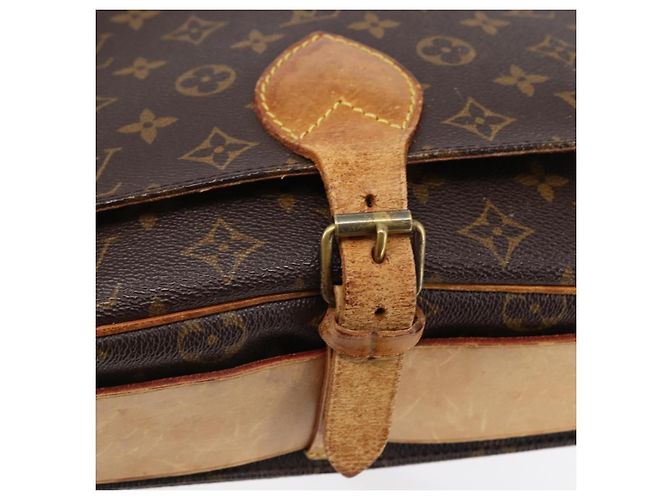 LOUIS VUITTON Borsa a Spalla Monogram Cartouchiere GM M51252 LV Auth BA6637 Monogramma - vista 9