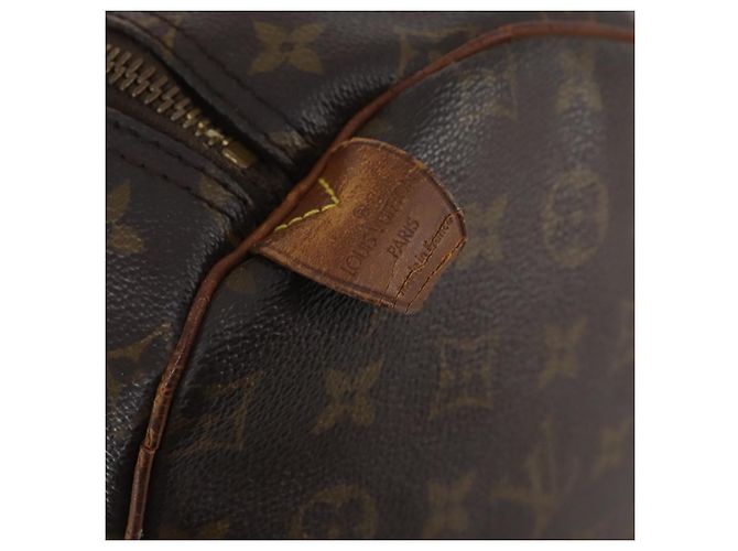 LOUIS VUITTON Borsa Boston Monogram Keepall 55 M41424 LV Auth 141123 Monogramma - vista 15