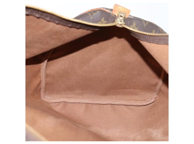 LOUIS VUITTON Borsa Boston Monogram Keepall 55 M41424 LV Auth 141123 Monogramma - vista 18