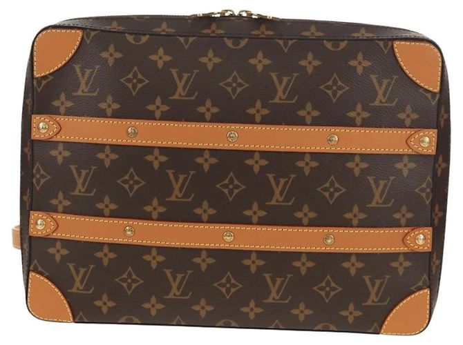 LOUIS VUITTON Borsa Messenger Monogram Soft Trunk MM M68494 LV Auth 145804SAM Monogramma - vista 13