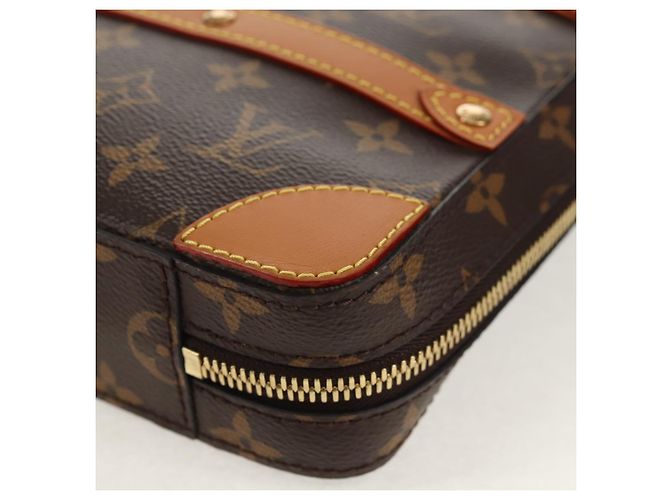 LOUIS VUITTON Borsa Messenger Monogram Soft Trunk MM M68494 LV Auth 145804SAM Monogramma - vista 16