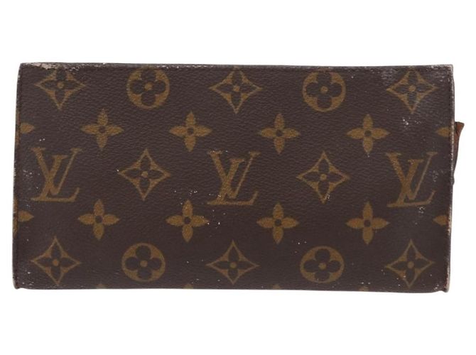 Bucket LOUIS VUITTON Monogramma Secchiello GM Pochette Accessorio LV Auth 153402 - vista 13