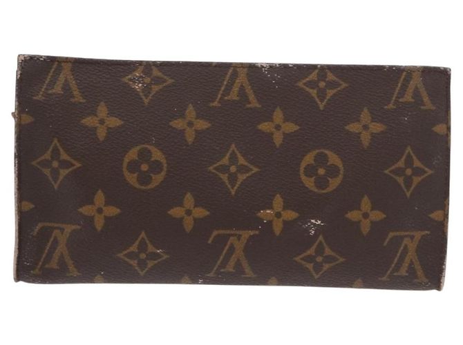 Bucket LOUIS VUITTON Monogramma Secchiello GM Pochette Accessorio LV Auth 153402 - vista 2