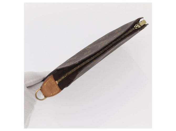 Bucket LOUIS VUITTON Monogramma Secchiello GM Pochette Accessorio LV Auth 153402 - vista 5