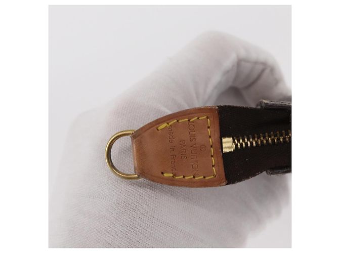 Bucket LOUIS VUITTON Monogramma Secchiello GM Pochette Accessorio LV Auth 153402 - vista 8
