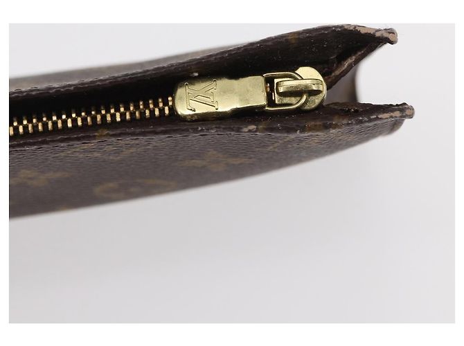 Bucket LOUIS VUITTON Monogramma Secchiello GM Pochette Accessorio LV Auth 153402 - vista 9