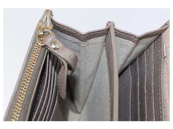Borsa a spalla in pelle beige e argento con borchie a stella Jimmy Choo Auth bs30998 - vista 19