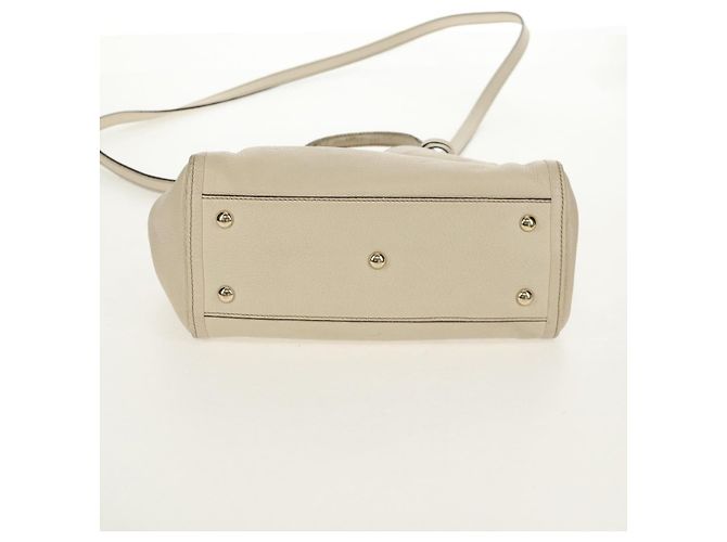 Borsa a Spalla Gucci Soho in Pelle 2 in 1 Bianca Auth ki5995 Bianco - vista 15