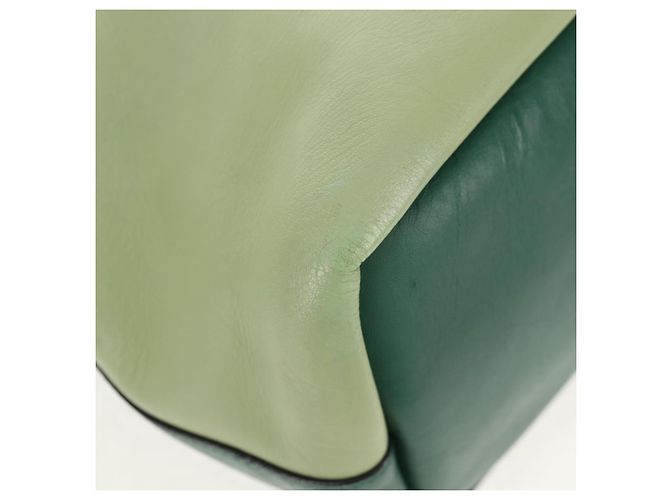 Chloé Borsa a Mano Chloe Bailey in Pelle 2way Verde Auth BA6835 - vista 15