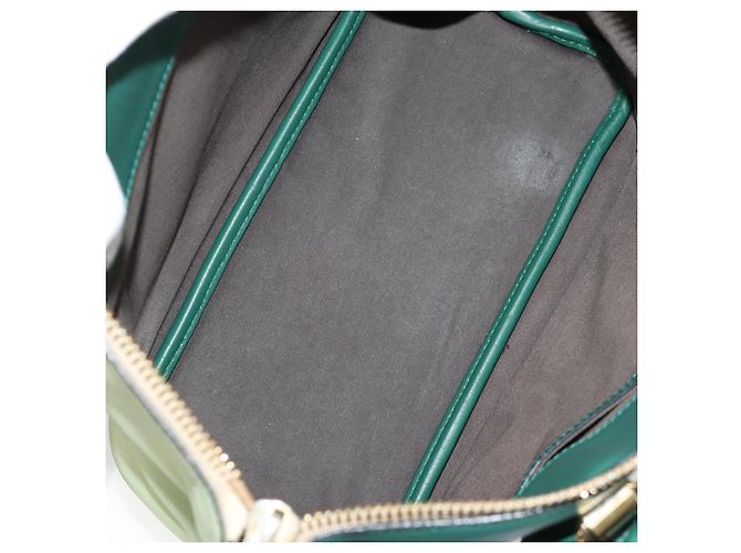 Chloé Borsa a Mano Chloe Bailey in Pelle 2way Verde Auth BA6835 - vista 22