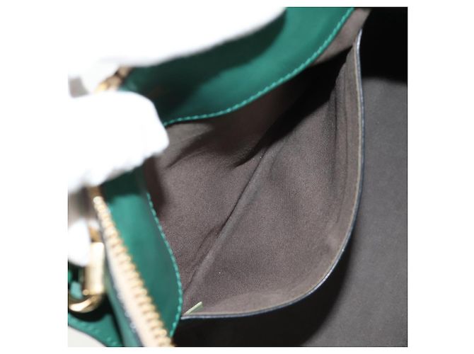 Chloé Borsa a Mano Chloe Bailey in Pelle 2way Verde Auth BA6835 - vista 25