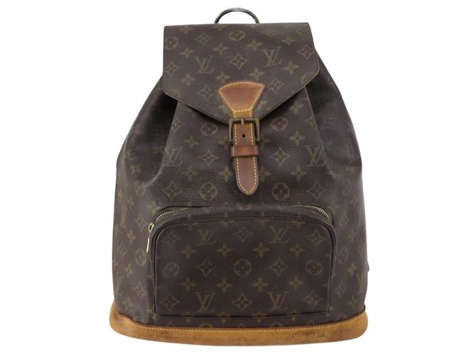 LOUIS VUITTON Zaino Monogram Montsouris GM M51135 LV Auth 147334 Monogramma - vista 13