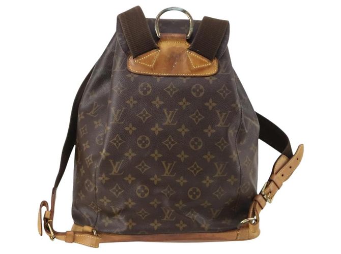 LOUIS VUITTON Zaino Monogram Montsouris GM M51135 LV Auth 147334 Monogramma - vista 2