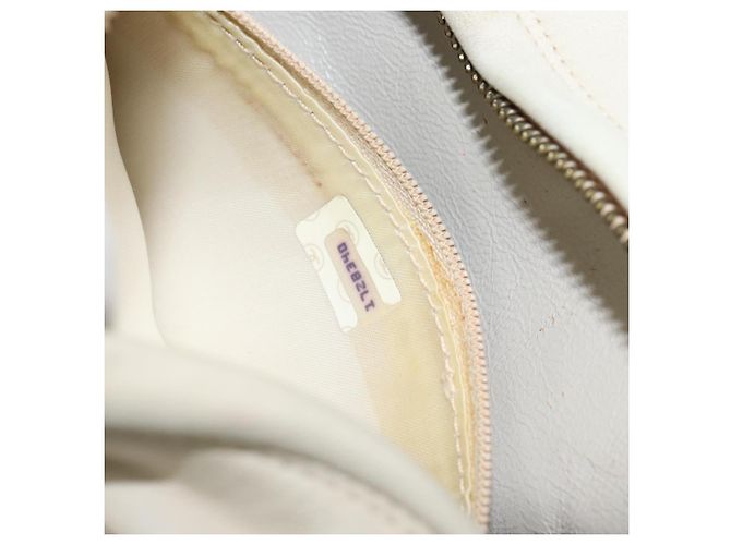 CHANEL Borsa a Spalla Matelassé in Pelle di Agnello Beige Oro CC Auth BA8033 D'oro - vista 11