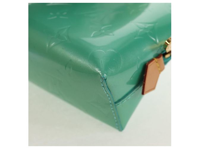 LOUIS VUITTON Pochette Cosmetica Vernis Blu Lagon M91747 LV Auth 152671V - vista 16