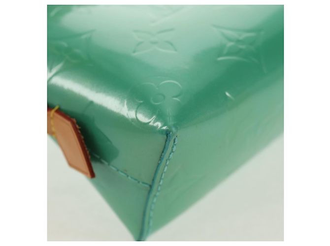 LOUIS VUITTON Pochette Cosmetica Vernis Blu Lagon M91747 LV Auth 152671V - vista 7
