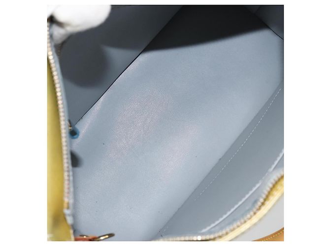LOUIS VUITTON Handtasche Monogram Vernis Houston Grau M91053 LV Auth BA7906 - Ansicht 10