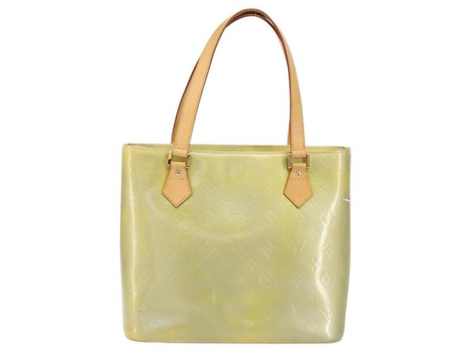 LOUIS VUITTON Handtasche Monogram Vernis Houston Grau M91053 LV Auth BA7906 - Ansicht 13