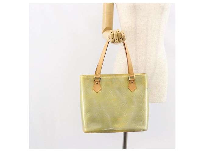 LOUIS VUITTON Handtasche Monogram Vernis Houston Grau M91053 LV Auth BA7906 - Ansicht 27