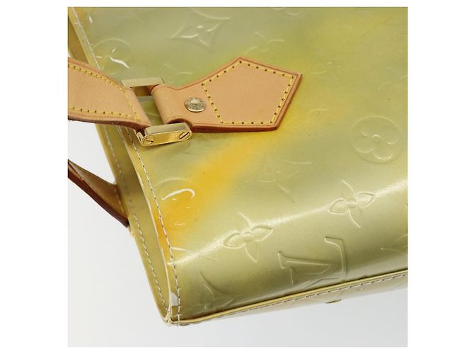 LOUIS VUITTON Handtasche Monogram Vernis Houston Grau M91053 LV Auth BA7906 - Ansicht 8
