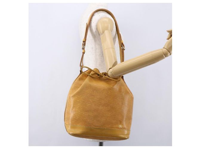 LOUIS VUITTON Borsa a Spalla Epi Noe Tassili Gialla M44009 LV Auth ka059 - vista 20