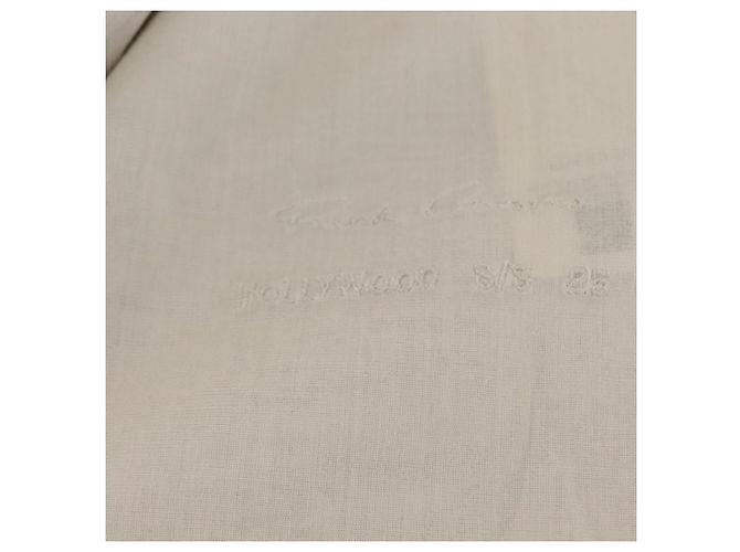 Camisa Rick Owens SS 25 de algodón 41 gris Auth ym066M Castaño - vista 11