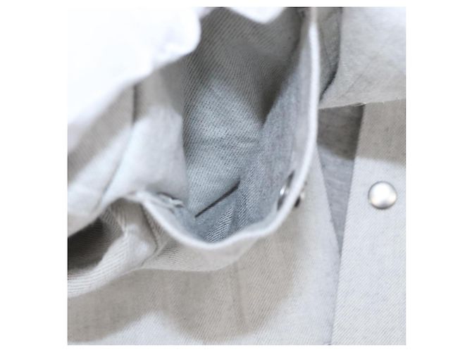 Camisa Rick Owens SS 25 de algodón 41 gris Auth ym066M Castaño - vista 17